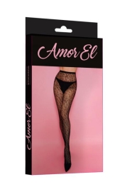 Колготки Amor El AME205 с леопардовым рисунком