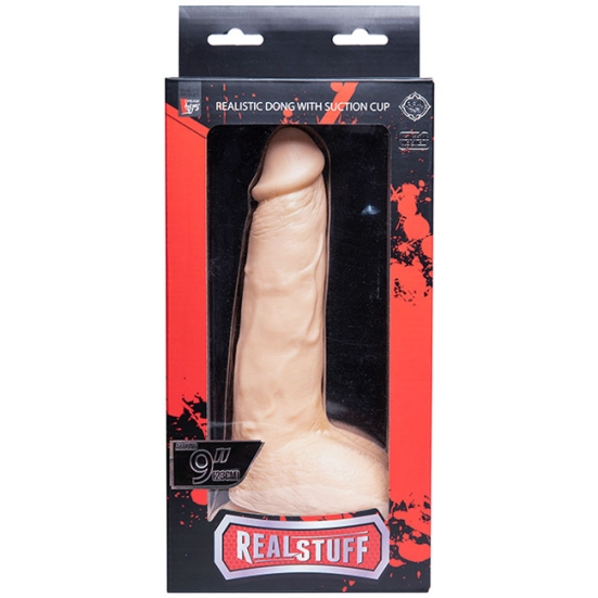 Фаллос RealStuff Realistic Dong 9"