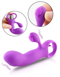 Вибратор Cosmo CSM-23049 для двойной стимуляции